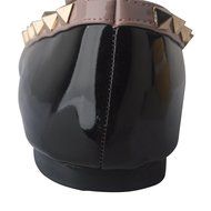 Yaheeda Fashion Flat Wild Rivet Shallow Mouth Women's shoes with pointed N21