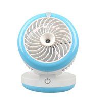 Sunnytech&reg;&nbsp;Mini Portable Misting Fan Cooling&nbsp;Humidifier Water Mist System Fan Desktop Rechargeable, 4 Working... N3