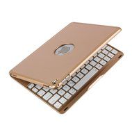 iPad Pro 9.7 Case with Keyboard,TechCode Smart 7 Color Keyboard Case Stand Folio Backlit Light Colorful Bluetooth... N21