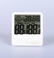 Humidity Meters,White Indoor Hygrometer Thermometer for Baby Room Temperature Humidity Moisture Monitor N10