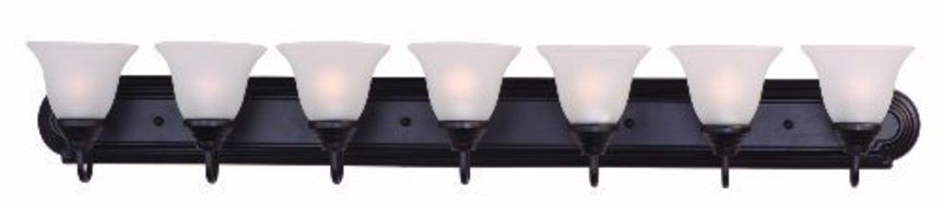 Maxim Lighting 8016 Essentials 801x Bath Vanity Light, Oil Rubbed Bronze Finish, 48 by 7-Inch by Lighting Zoo-...