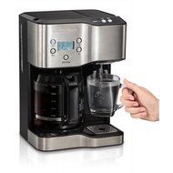 Hamilton Beach 12-Cup Coffeemaker with Hot Water Dispensing and 2-hour Automatic Shutoff N2