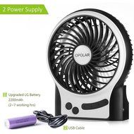 OPOLAR Portable Rechargeable Fan, Mini USB Fan with Upgraded 2200mAh LG Battery, Personal Cooling for Traveling... N14