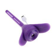 Leewa USB Mini Clover Portable Cool Mist Aroma Humidifier for Office , Home (Pink) N5