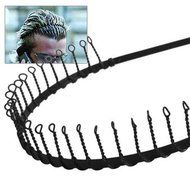 Black Tooth Headband Metal Sprots Men&#039;s Women&#039;s Hair Hoop Band Head Piece Hot