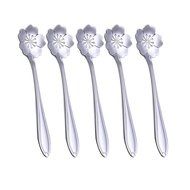 Coffee Scoops, Stainless Steel Tableware Creative Sunflower Flower Pattern Coffee Spoons Stirring Spoon Sugar... N9