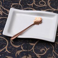 Coffee Scoops, Stainless Steel Tableware Creative Sunflower Flower Pattern Coffee Spoons Stirring Spoon Sugar... N10