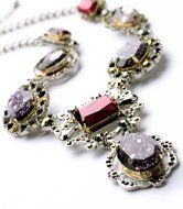 Worldwide Mall New Styles Statement Necklace 2015 Fashion Turkish Jewelry Elegant Resin Stone Plant Pendant Luxury... N3