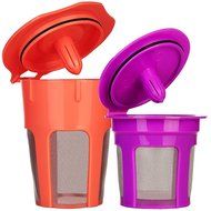K Carafe Reusable Coffee Filter and Refillable K Cup by Breworo for Keurig 2.0 K250, K300, K350, K400, K450, K460...