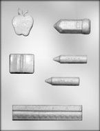 CK Products Back To School Assortment Chocolate Mold