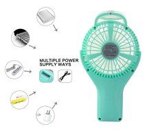 Topwell Handheld Mini USB Misting Fan Water Spray Fan Rechargeable Portable Personal Cooling Mist Humidifier Fan... N12