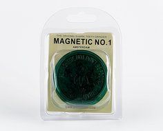 3-Part Acrylic Grinder with Magnet Solid Colored Cover (Green) N3
