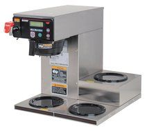 Bunn 38700.0009 Axiom DV-3 Lower Automatic Commercial Coffee Brewer with 3 Warmers N2