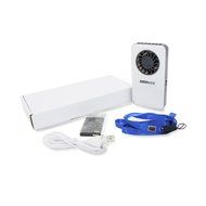 WoneNice Battery Operated Personal Pocket Fan (Rechargeable Lithium Battery) (Black) N25