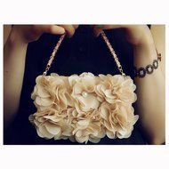 Samsung Galaxy S6 Edge Case,Yaheeda [Card Slot] Magnetic Hybrid Flip Wallet Women Handbag with Shoulder Chain... N4