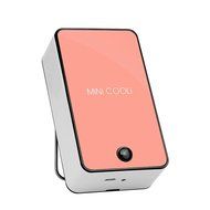 Wooboo Mini Cooli Portable USB Rechargeable HandHeld Air Conditioner Summer Cooler Fan,Batteries Powered No Leaf... N13