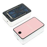 Wooboo Mini Cooli Portable USB Rechargeable HandHeld Air Conditioner Summer Cooler Fan,Batteries Powered No Leaf... N14