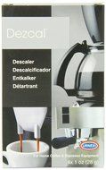 Urnex Dezcal Coffee and Espresso Machine Descaling Powder, 4 Single Use Packets
