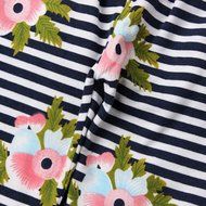 Clothes Set ,BeautyVan Newborn Baby Floral Print Long Sleeve Tops +Stripe Pants Outfits Set Clothes (70, Pink)