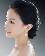 Women 925 Sterling Silver Plated Ear Hook Crystal Rhinestone Dangle Earrings BTW N2