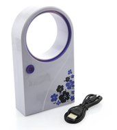 HongRD(TM) Mini USB 2.0 Handheld Air Condition Bladeless Portable Refrigeration Fans Desktop Cooler Mini USB/...