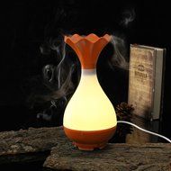 Aroma Essential Oil Diffuser, GLIME USB Ultrasonic Air Humidifier LED Night Lights for Office Home Bedroom Living... N6