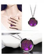 Fragrance Scented Necklace, Essential Oil Diffuser Necklace Perfume Locket for Girls or Women Gift Set Hypo-Allergenic... N11