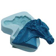 O.K Molds silicone fondant horse head gumpaste M4668