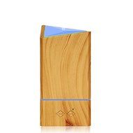 KINDLETHEFIRE 200ml Aroma Essential Oil Diffuser, Wood Grain Ultrasonic Cool Mist Humidifier for Office Home,... N2
