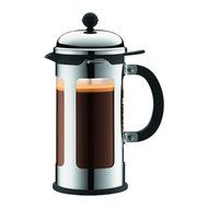 Bodum Chambord 8-Cup French Press Coffee Maker, Silver