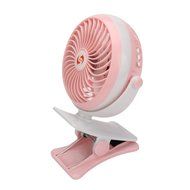 Rumas Portable Mini Air Conditioner Cooler Fan USB (pink)