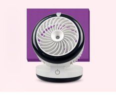 Mini Handheld USB Misting Fan Rechargeable Cooling Fan Humidification Fan Home Black N12