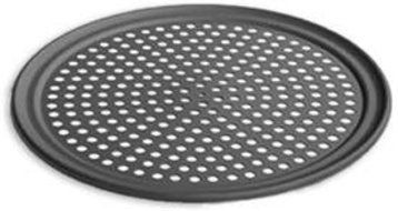Lloyd Pans Perforated Pizza Tray, Pre-Seasoned PSTK, Anodized Aluminum 14 Inch, Case of 12