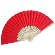 Weixinbuy Summer Folding Hand Held Paper Fans Wedding Party Decor Pocket Bamboo Fan N2