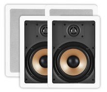 OSD Audio IW680 6.5-inch Polypropylene In-Wall Speaker Pair