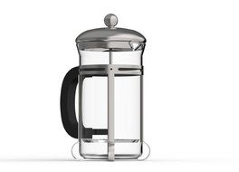 French Press, Coffee & Espresso Maker, ZYK French Press Coffee Maker, 16-Ounce 4 Cups (4 Ounce Each)