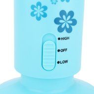 USB Mini Cooling Fan, Portable Tower Fan No Leaf Bladeless Cool Cooling Desk Air Conditioner,Black N17