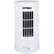 Optimus F-7324 Ultra Slim 10-Inch Desktop Tower Fan, White