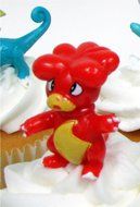 POKEMON 14 Piece Birthday CUPCAKE Topper Set Featuring 8 Random Pokemon Figures and Themed Decorative Accessories...