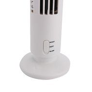 USB Mini Cooling Fan, Portable Tower Fan No Leaf Bladeless Cool Cooling Desk Air Conditioner,Black N20