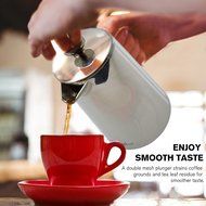 Zestkit French Press Double 18/10 Stainless Steel Wall with #170 mesh / 90 Micron Filter Screens Coffee Tea Maker... N2