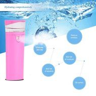 White Portable Water Nano Spray Device Facial Skin Moisturizing Hydrating Skin Care /with Power Bank N3