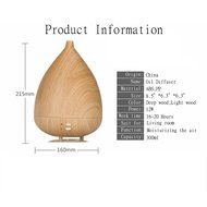 SanSiDo Aromatherapy Humidifier Purifier Air Humidifier Aromatherapy Essential Oil Diffuser 300ml Cool Mist Humidifier... N5