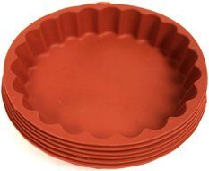 World Cuisine Non-Stick Silicone Mold, Quiche/Tart