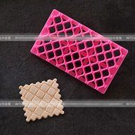 Anyana 10pcs set Plastic Cookie Cutter Cake Mould Tool Kitchen Tool Sugar Paste Baking Mould Cookie Pastry N2