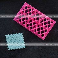 Anyana 10pcs set Plastic Cookie Cutter Cake Mould Tool Kitchen Tool Sugar Paste Baking Mould Cookie Pastry N4