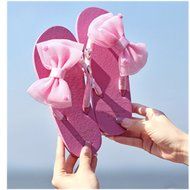 KAKA(TM) Women's Fashion Rhinestone Glitter Studded Crystal Thong Flower Sandals Flip Flops Flat Shoes Sandals... N2