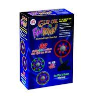 Can You Imagine Fantastik Clip On Light Show Fan (Black) N2