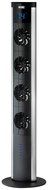 KUL 5-Speed 3 Wind Mode Oscillating Windcolumn Fan with Remote Control, 47-Inch, Grey