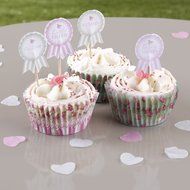 Frills and Spills Cupcake Picks - Pack of 20